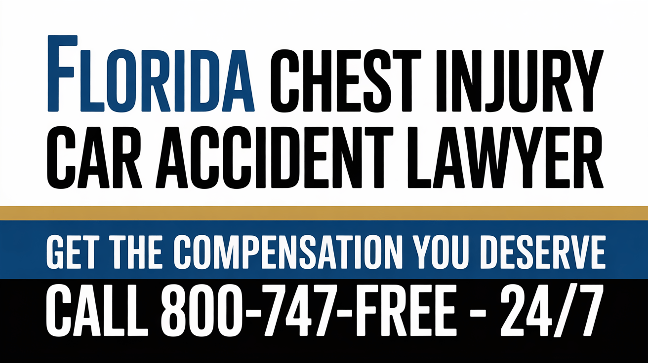 Abogado de Lesiones por Accidentes de Coche en el Pecho en Florida