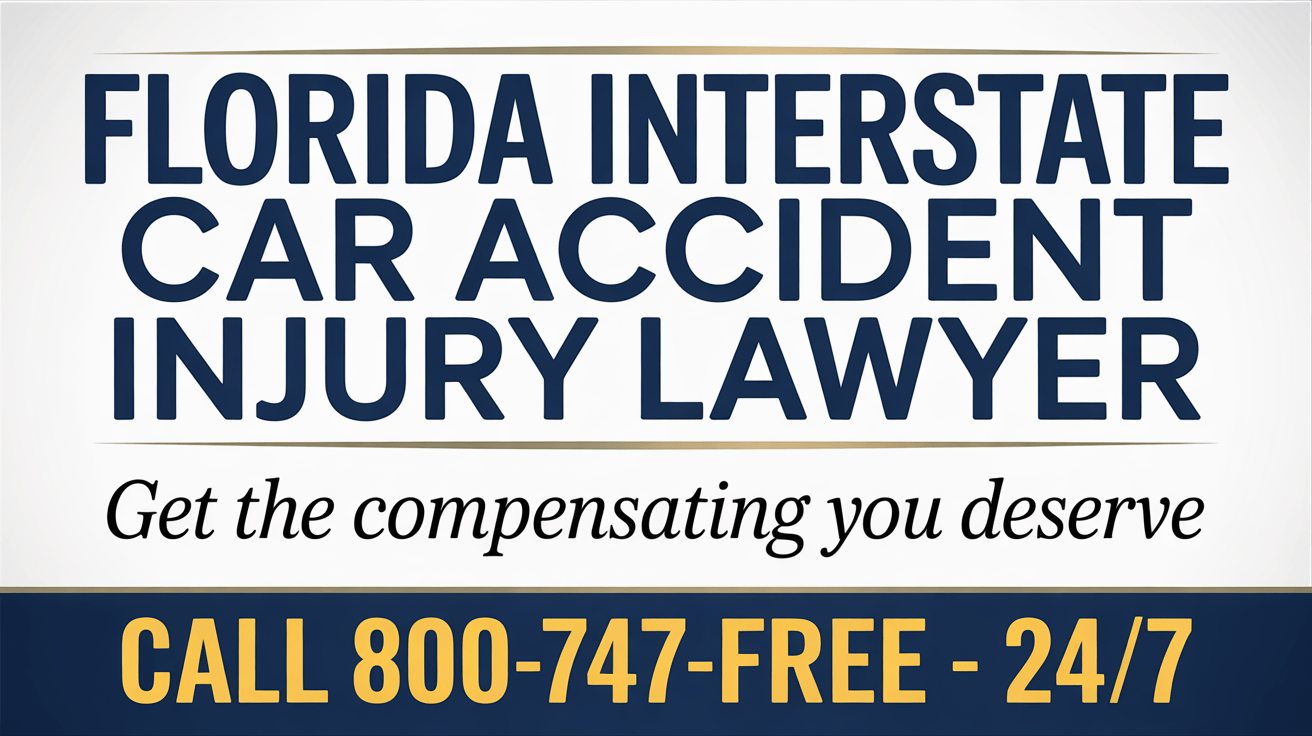 Florida Interstate Car Accident Injury Lawyer 
