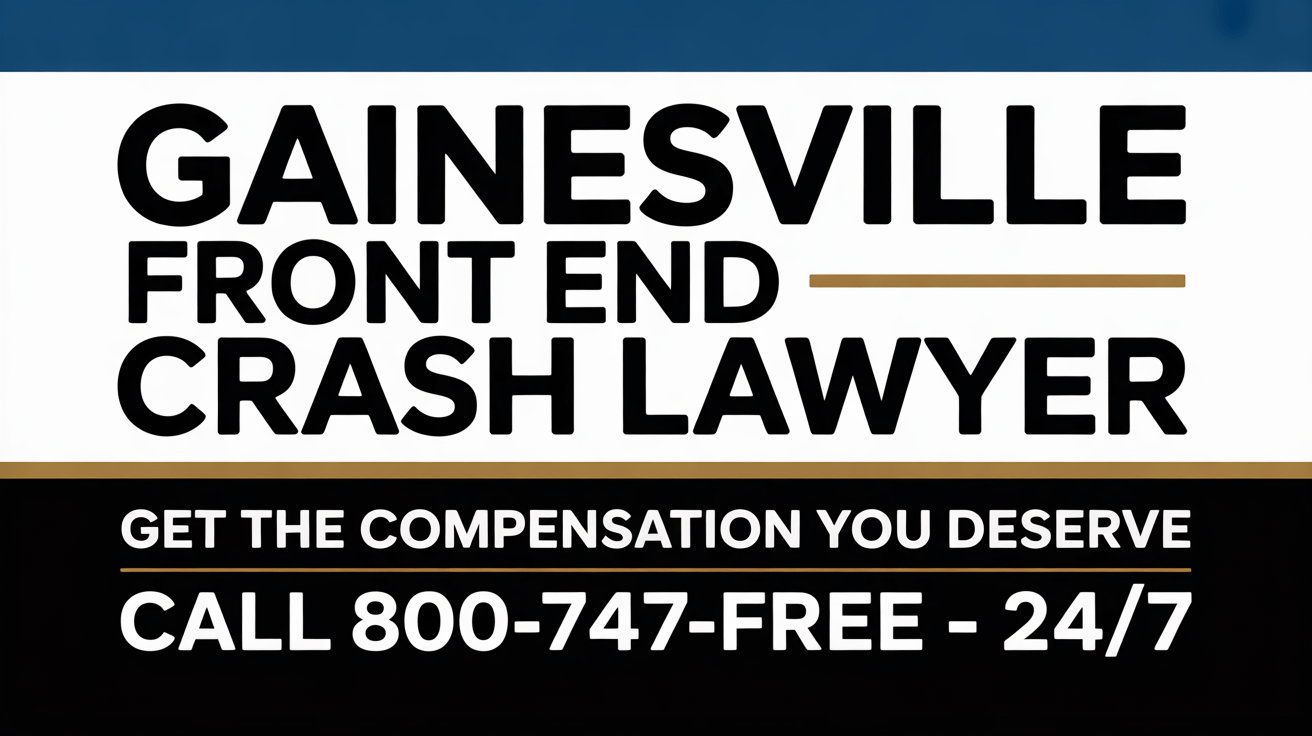 Gainesville Front End Crash Injury Lawyer