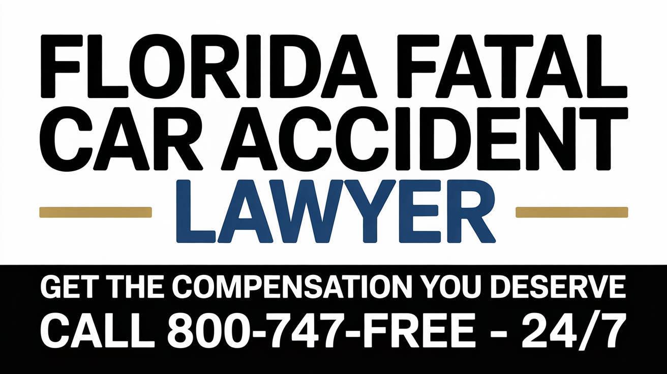 Abogado de lesiones por accidentes automovilísticos fatales en Florida