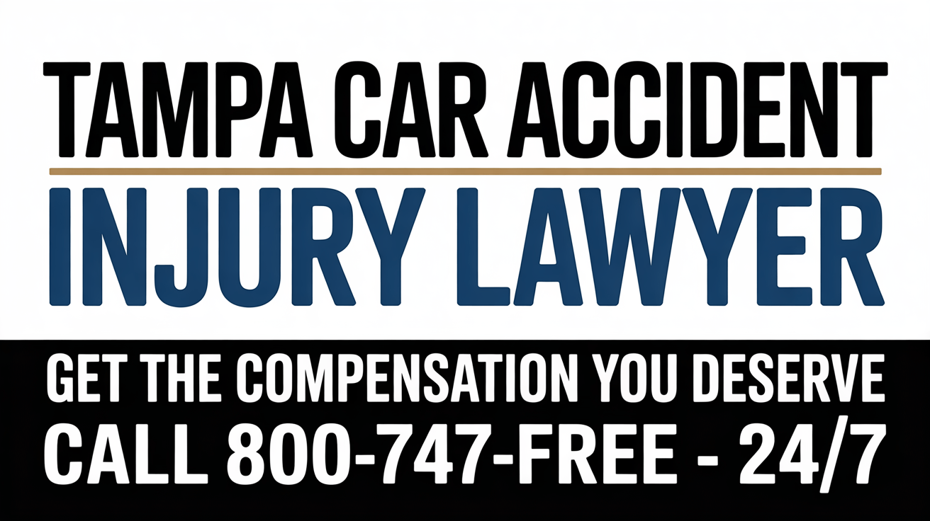 Abogado de lesiones por accidente automovilístico en Tampa