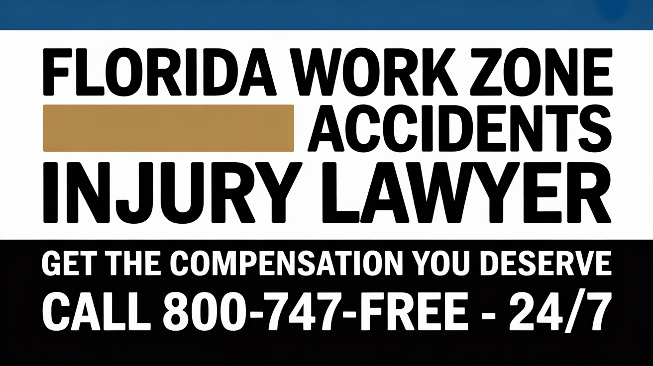 Abogado de Lesiones por Accidentes en Zonas de Trabajo en Florida