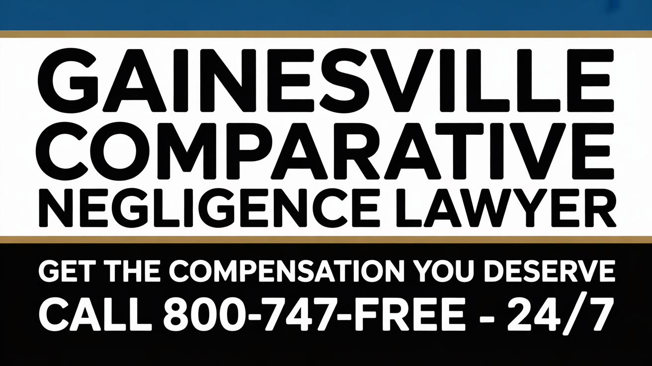 Abogado de Lesiones por Negligencia Comparativa en Gainesville