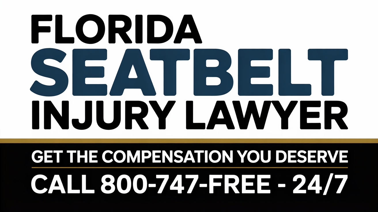 Florida Seatbelt Injury Lawyer