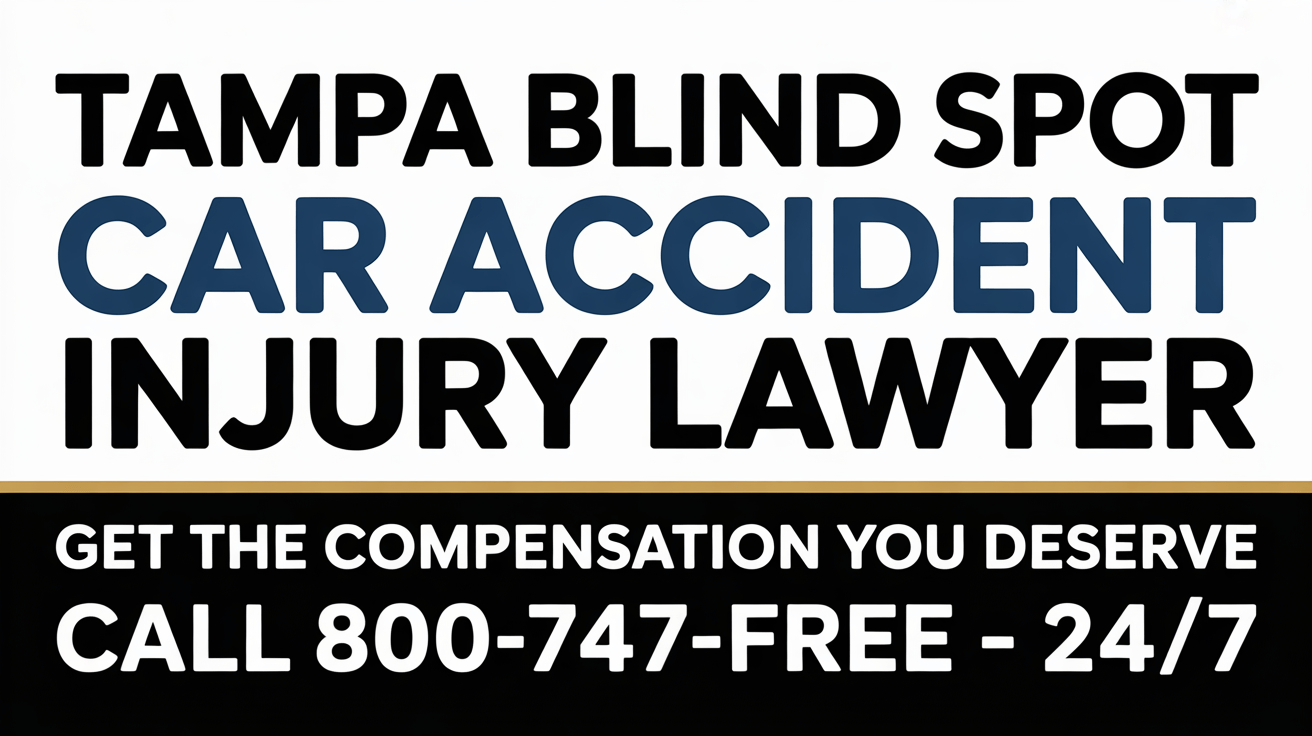 Abogado de Lesiones por Accidentes de Automóviles en Tampa por Puntos Ciegos