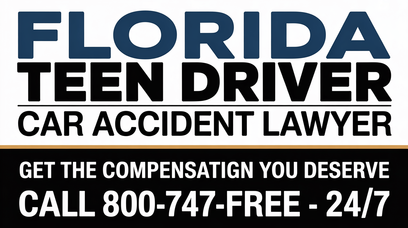 Florida Teen Driver Car Accident Injury Lawyer