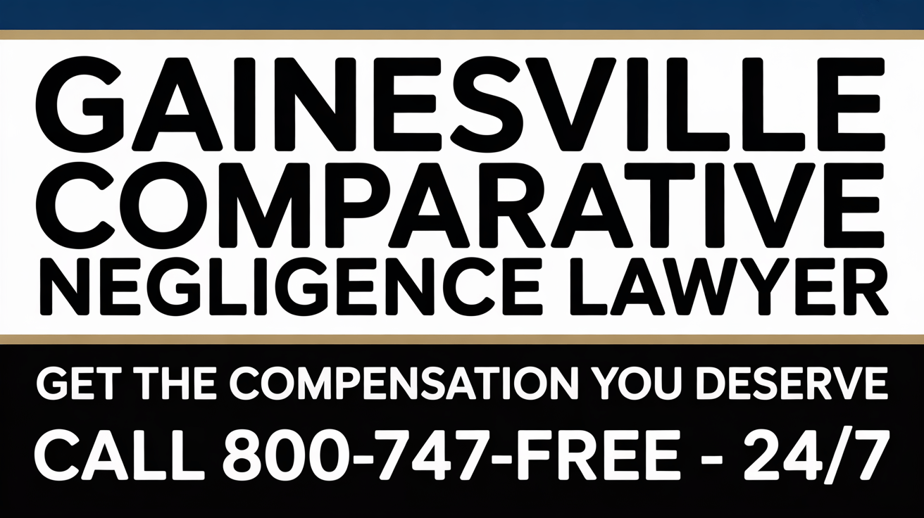Abogado de Lesiones por Negligencia Comparativa en Gainesville