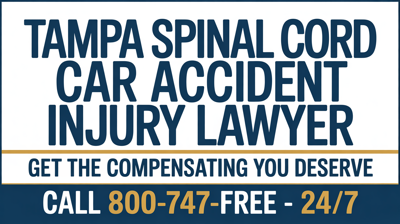 Tampa Spinal Cord Car Accident Injury Lawyer