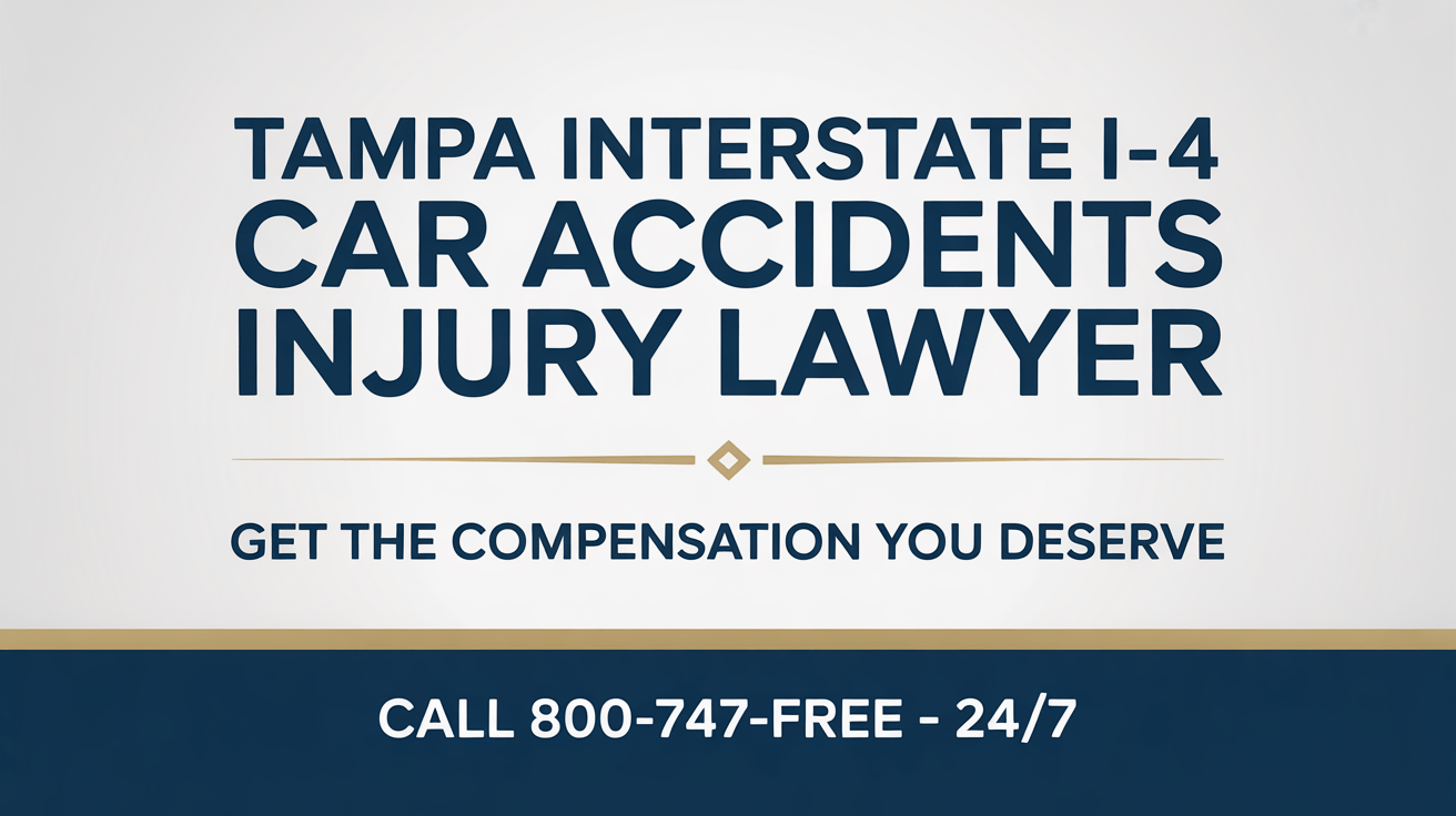 Tampa Interstate I-4 Car Accidents Injury Lawyer