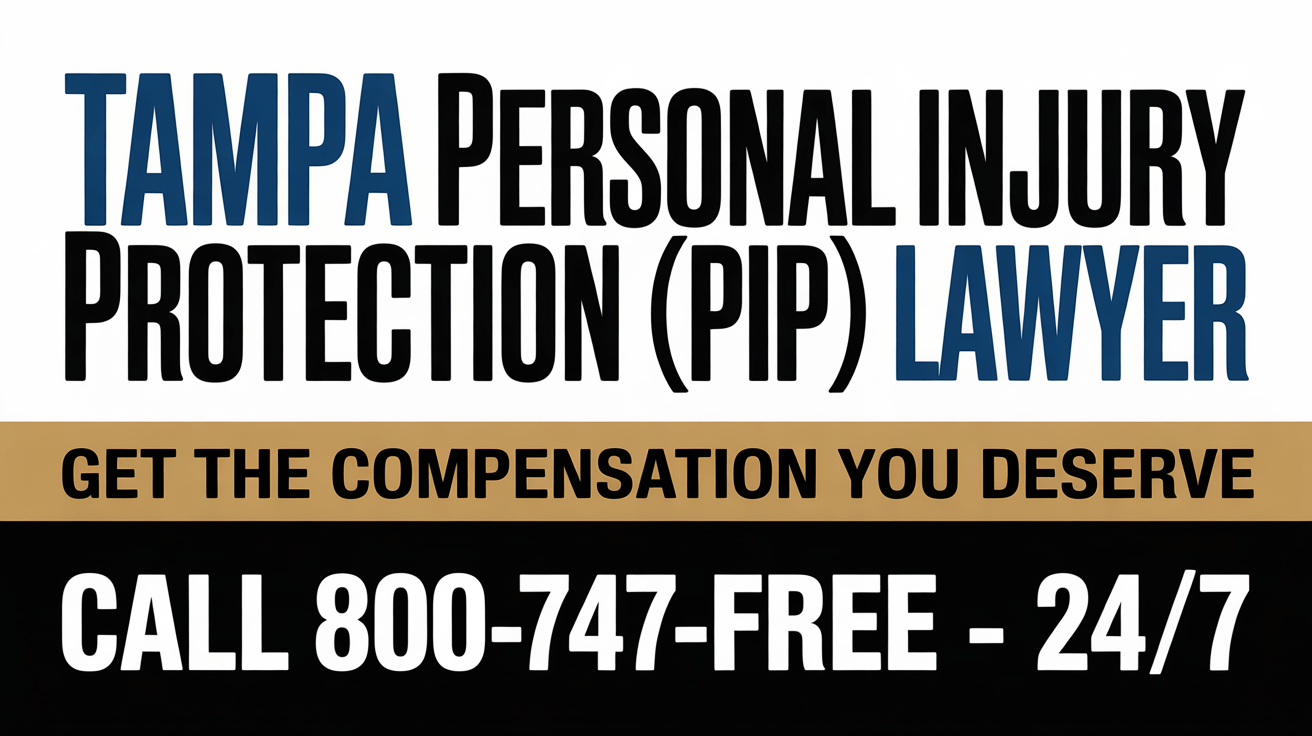 Abogado de Lesiones Personales de Protección de Lesiones Personales (PIP) en Tampa