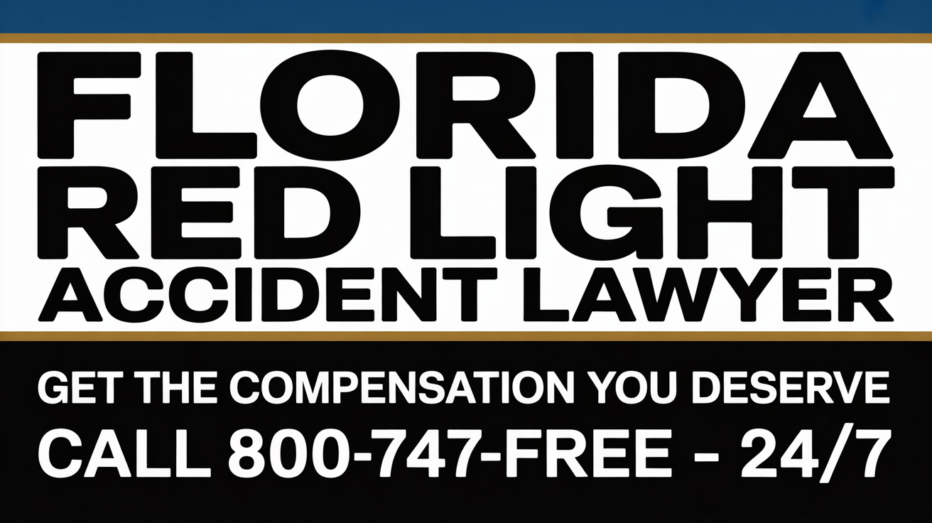 Florida Red Light Accident Injury Lawyer