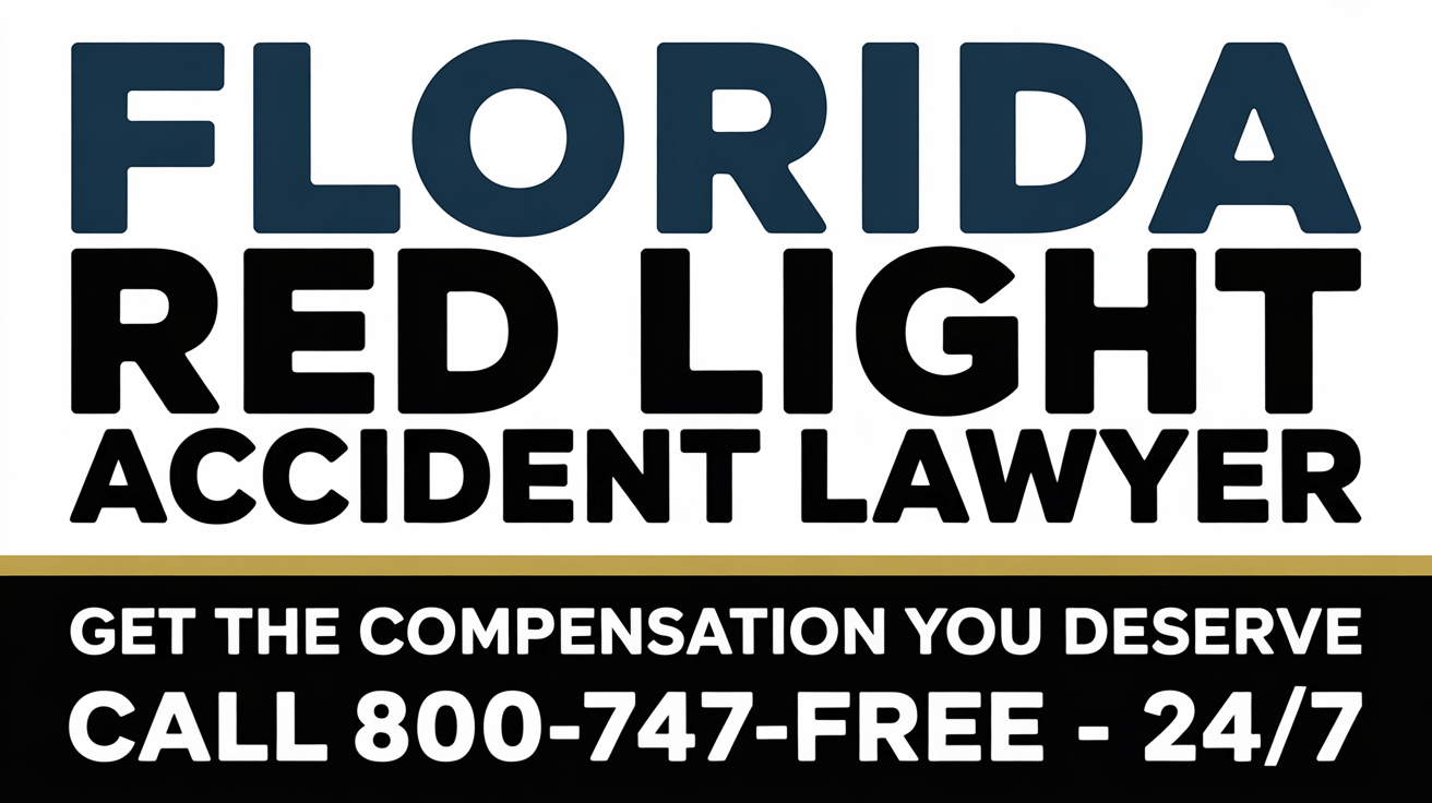 Florida Red Light Accident Injury Lawyer