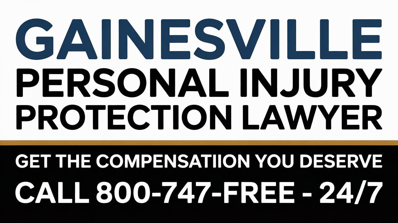 Abogado de Protección de Lesiones Personales (PIP) en Gainesville