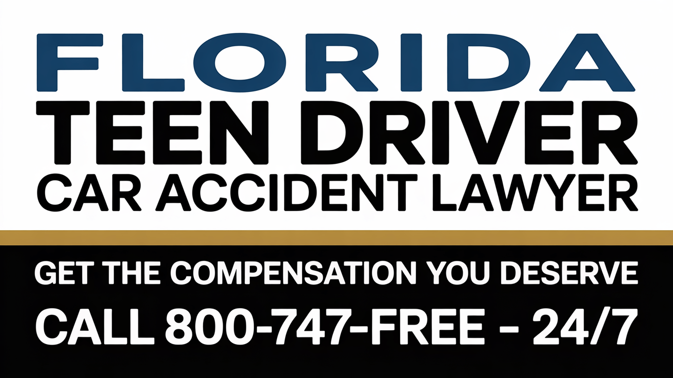 Florida Teen Driver Car Accident Injury Lawyer