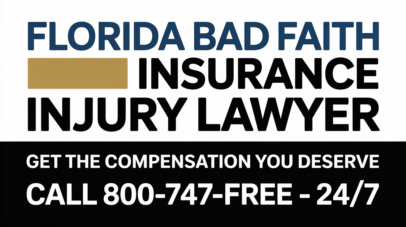 Legal Rights of Florida Bad Faith Insurance Injury Victims