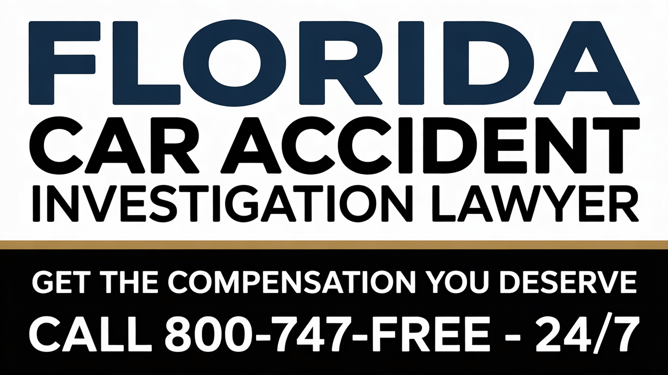 Florida Car Accident Investigation Injury Lawyer