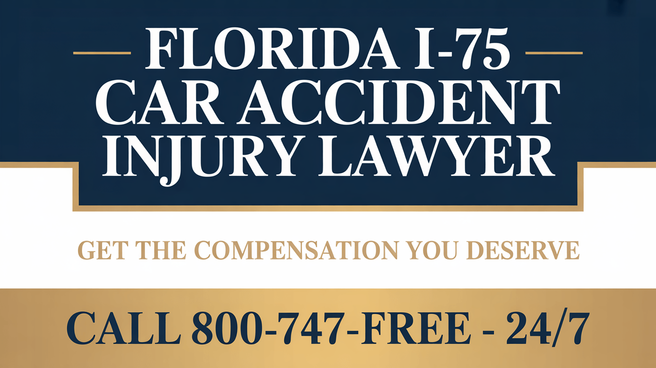 Abogado de Lesiones por Accidente de Coche en Florida I-75
