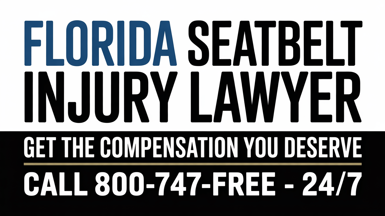 Florida Seatbelt Injury Lawyer