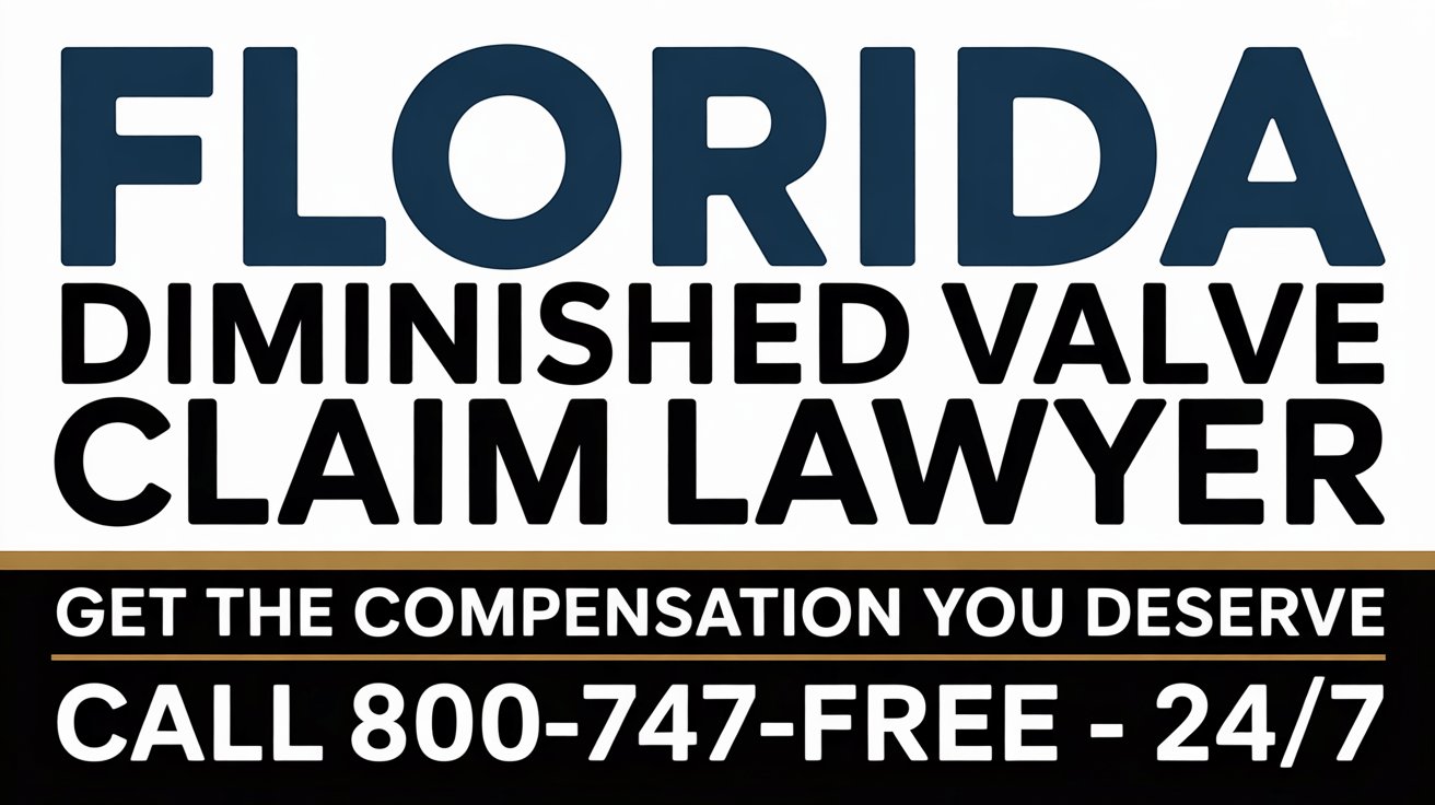 Florida Diminished Value Claim Injury Lawyer