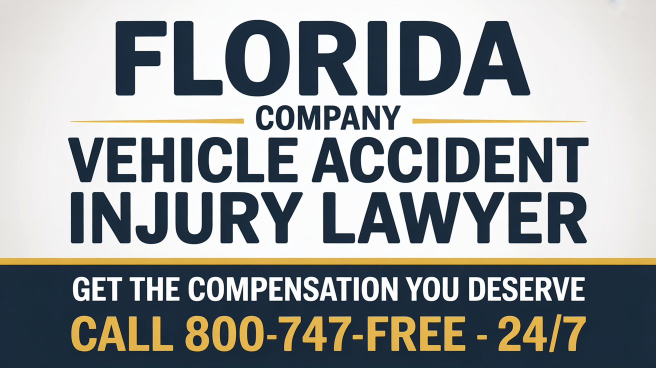 Abogado de lesiones por accidentes de vehículos de empresas en Florida