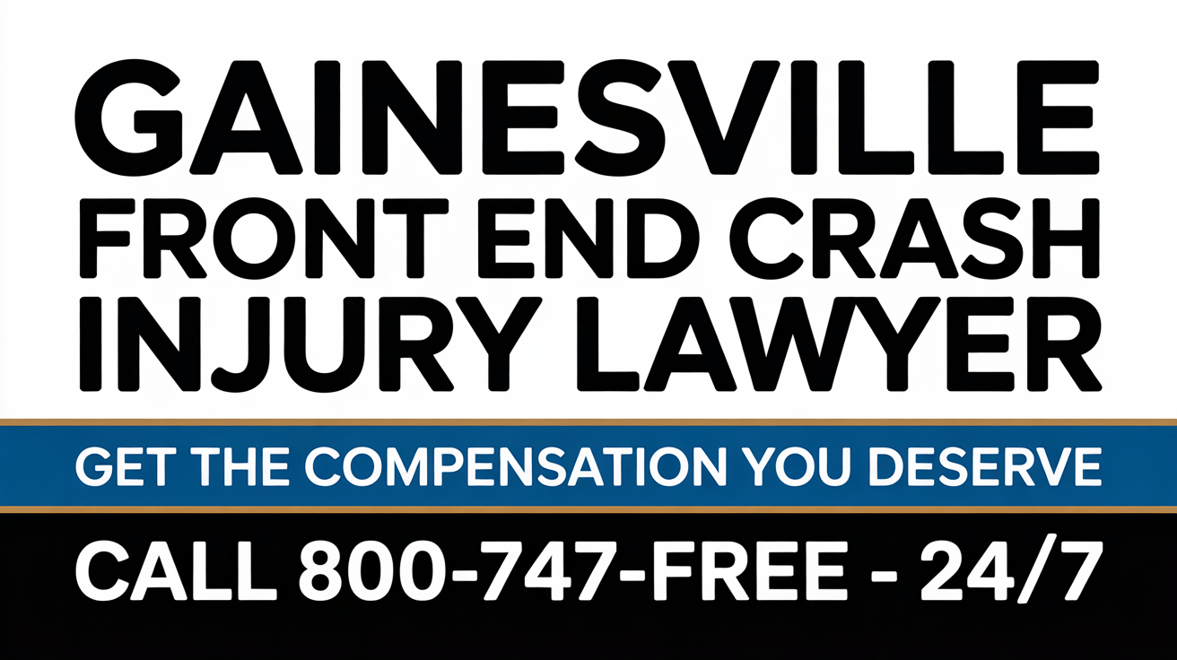 Gainesville Front End Crash Injury Lawyer