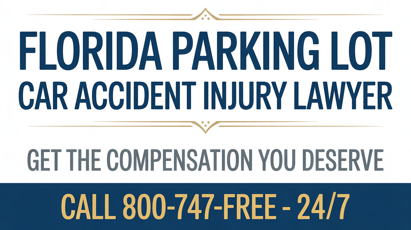 Florida Parking Lot Car Accident Injury Lawyer
