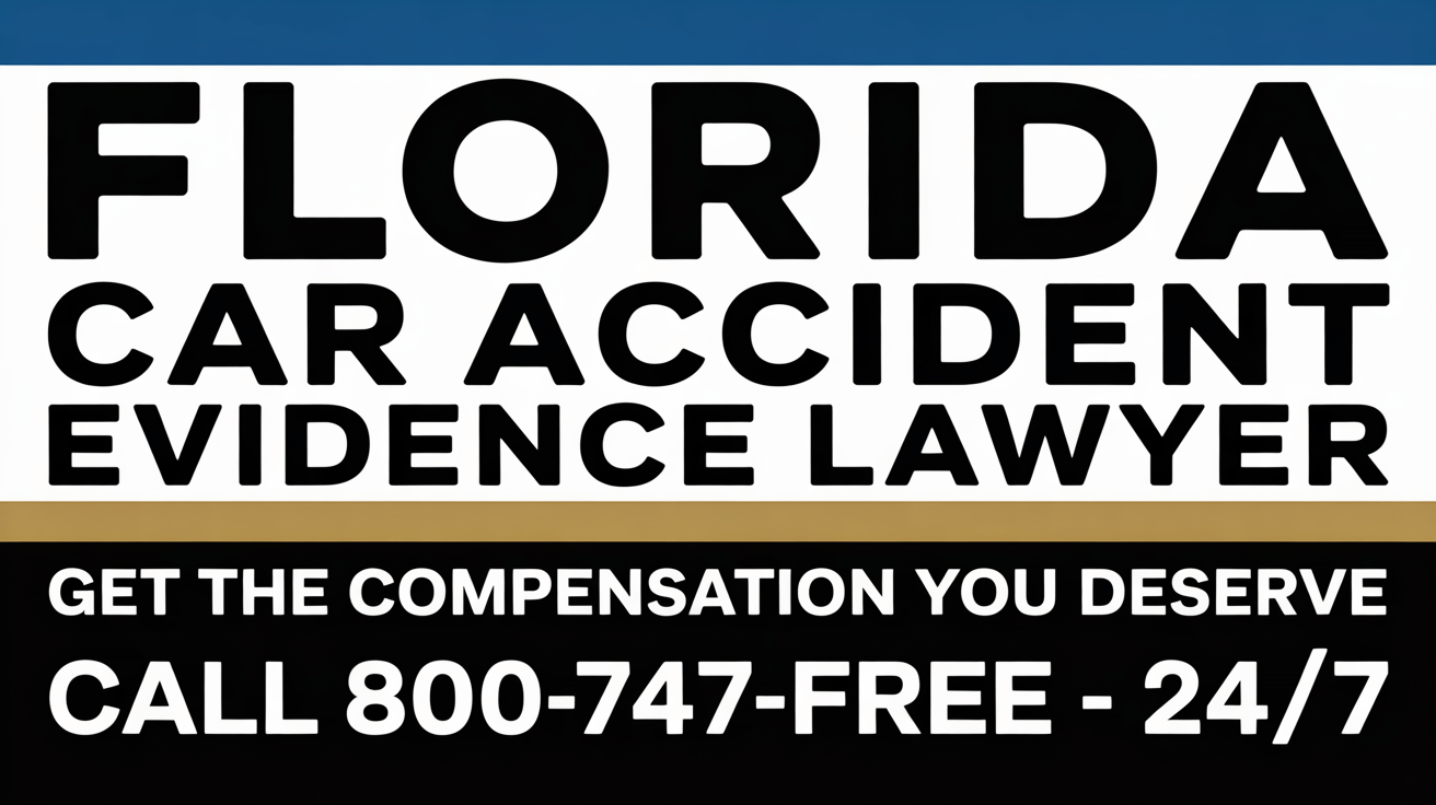 Florida Car Accident Evidence Injury Lawyer