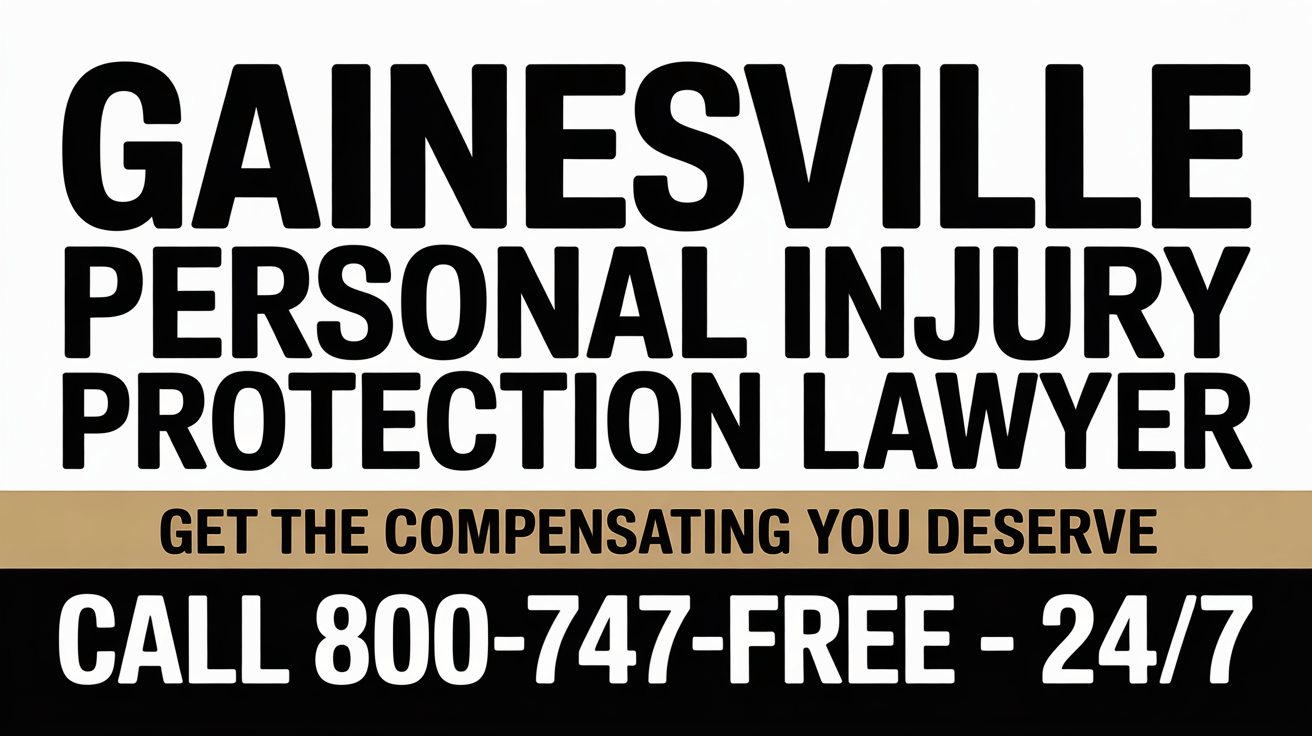 Abogado de Lesiones Personales de Gainesville (PIP)