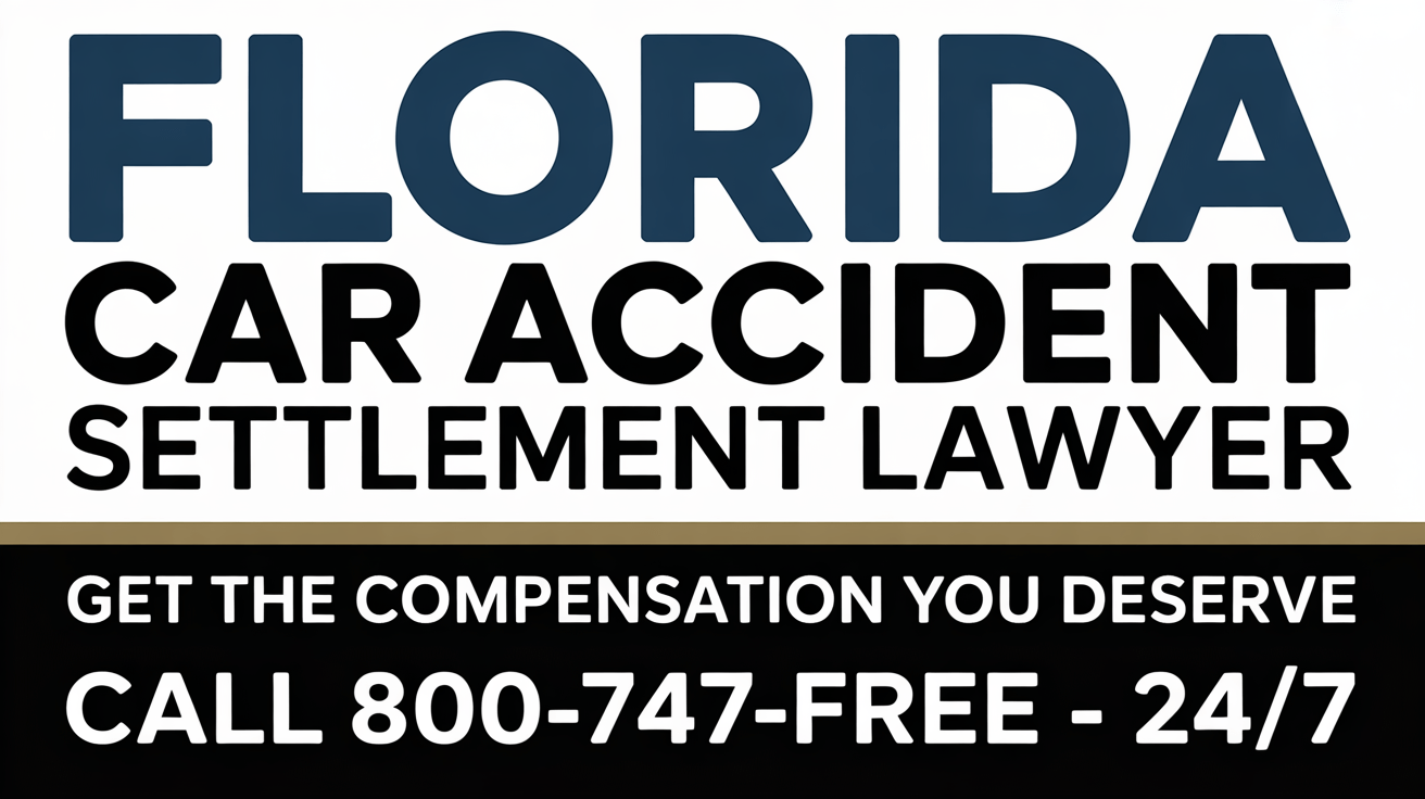 Florida Car Accident Settlement Injury Lawyer