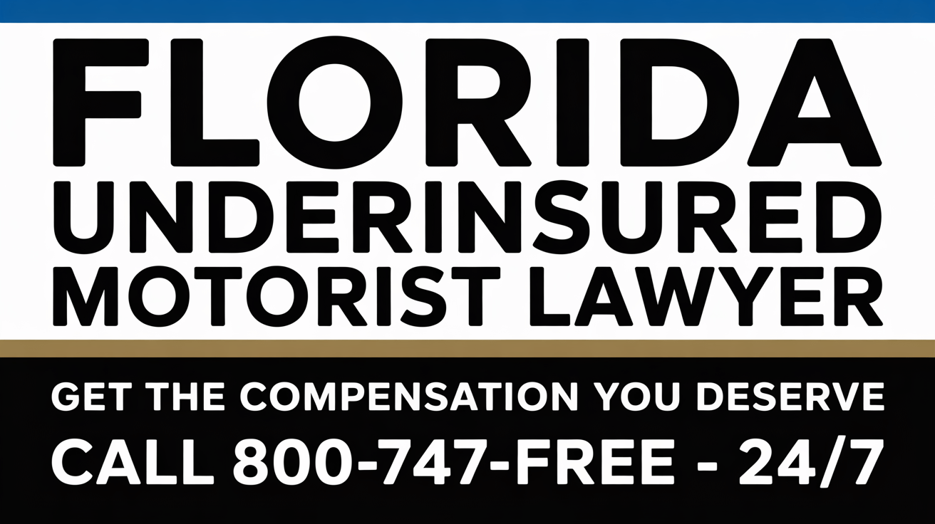 Florida Underinsured Motorist Accident Injury Lawyer