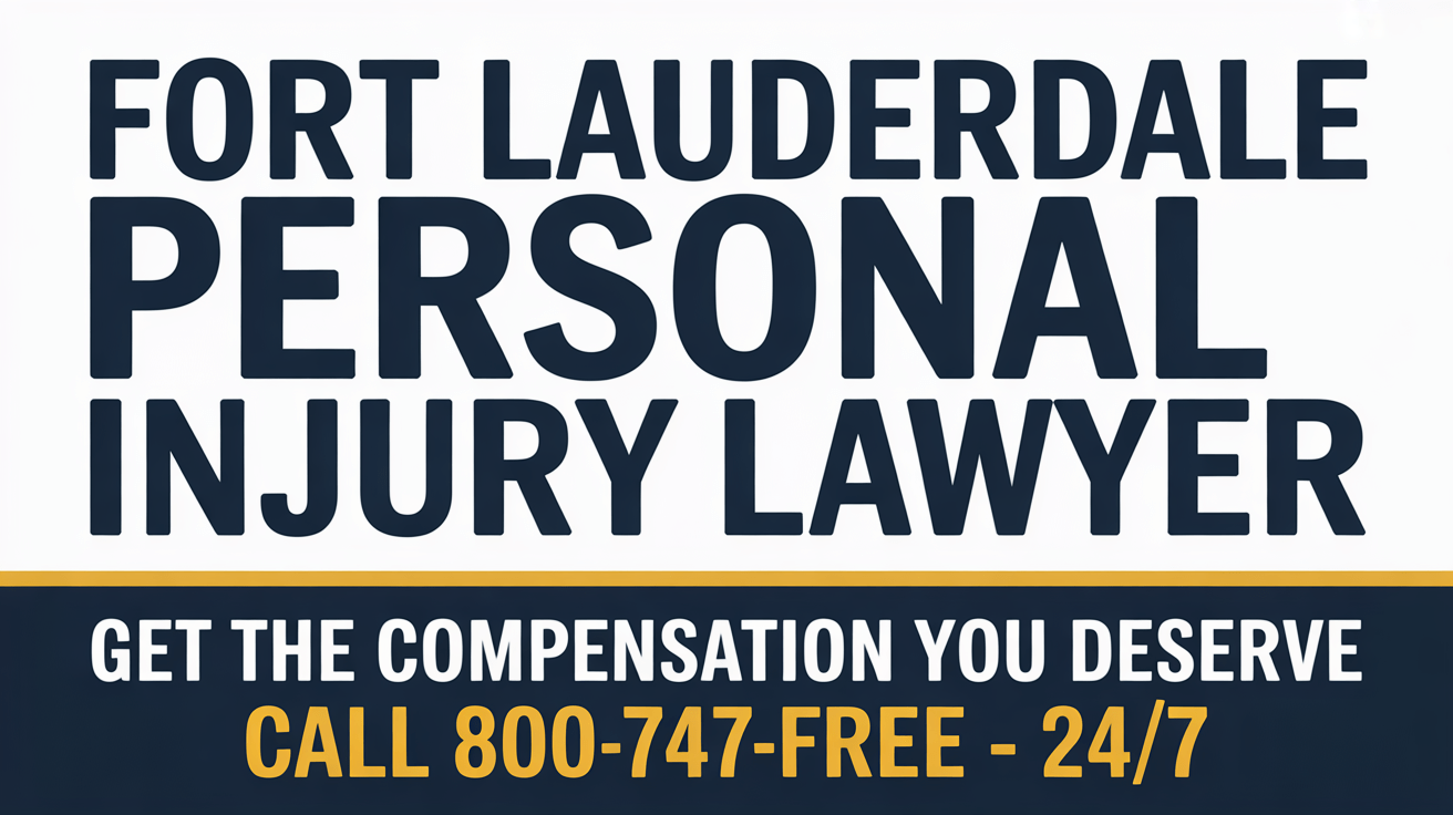 Fort Lauderdale Personal Injury Lawyer