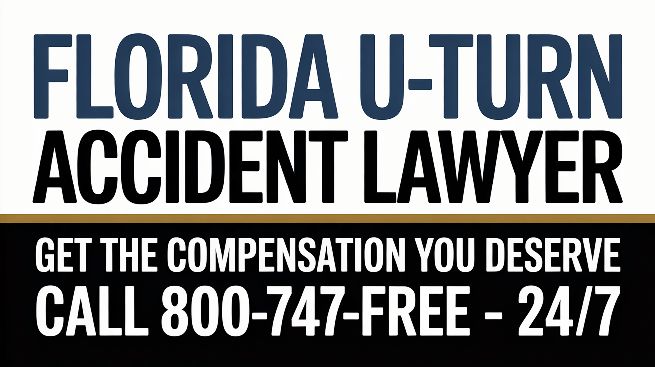 Florida U-Turn Accident Injury Lawyer