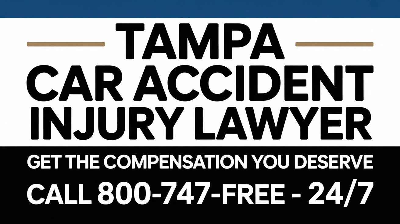 Abogado de Lesiones por Accidentes de Auto en Tampa