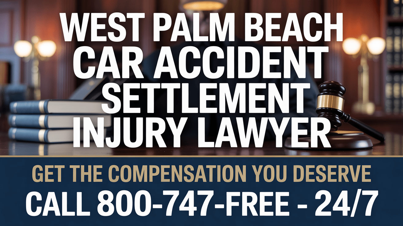 West Palm Beach Car Accident Settlement Injury Lawyer 