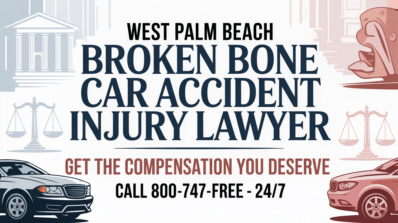 West Palm Beach Broken Bone Car Accident Injury Lawyer