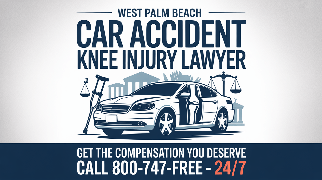 West Palm Beach Car Accident Knee Injury Lawyer