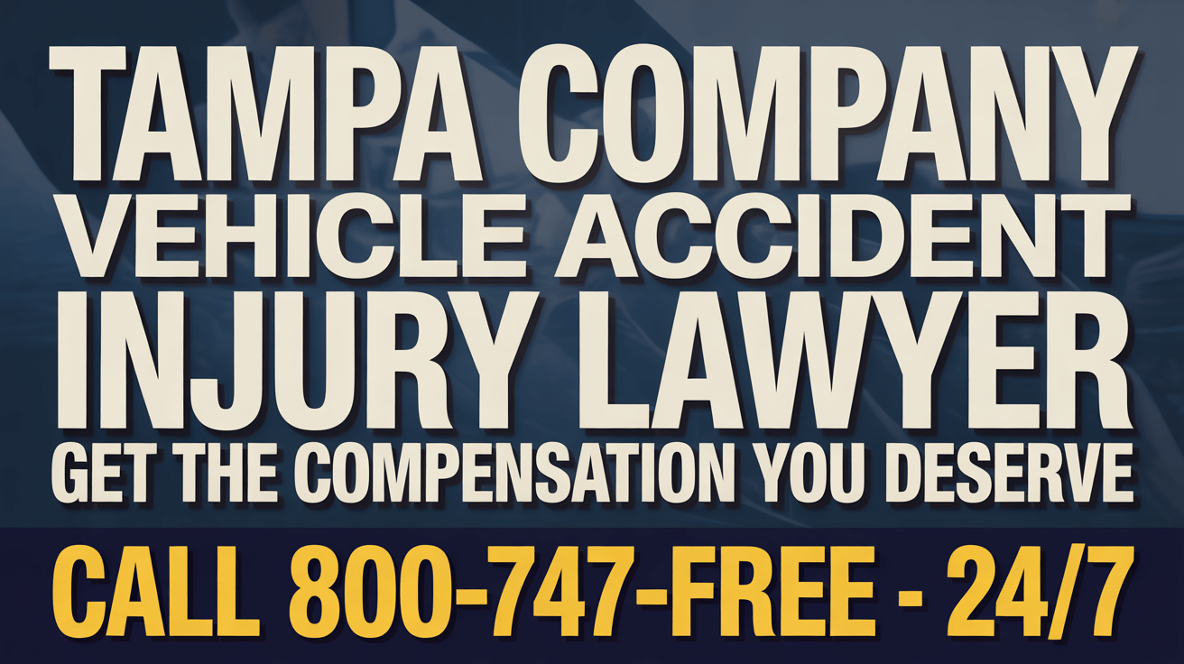 Abogado de Lesiones por Accidentes de Vehículos de Empresa en Tampa