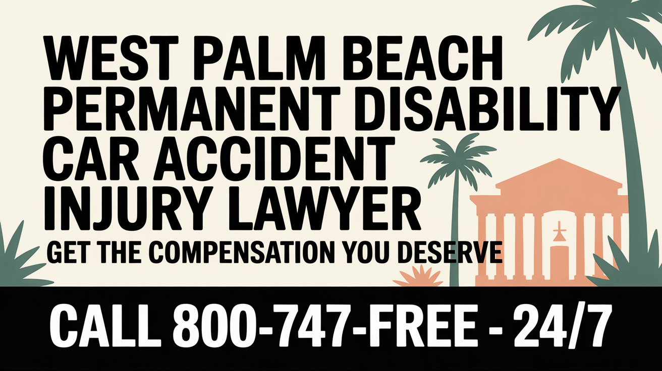 West Palm Beach Permanent Disability Car Accident Injury Lawyer