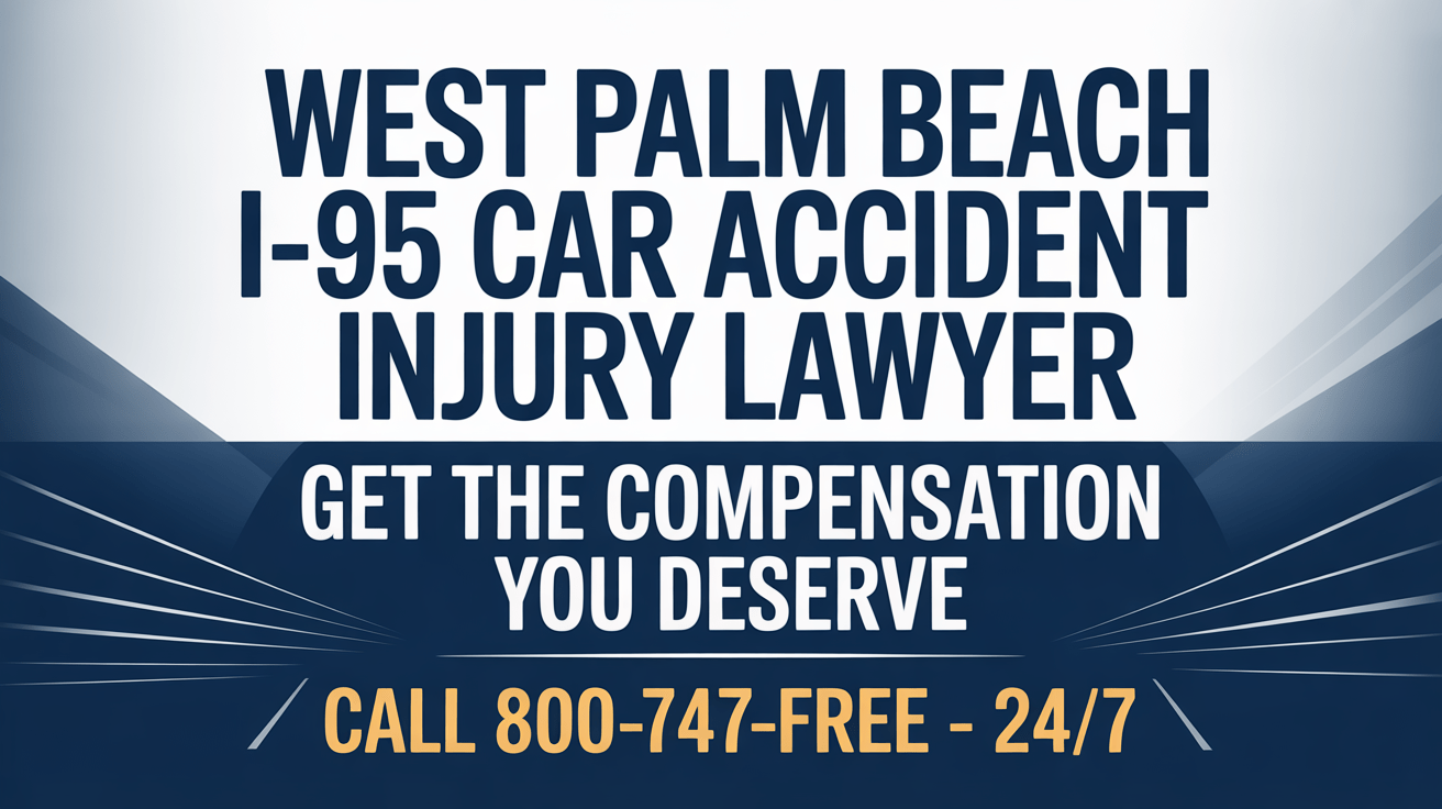 West Palm Beach I-95 Car Accident Injury Lawyer