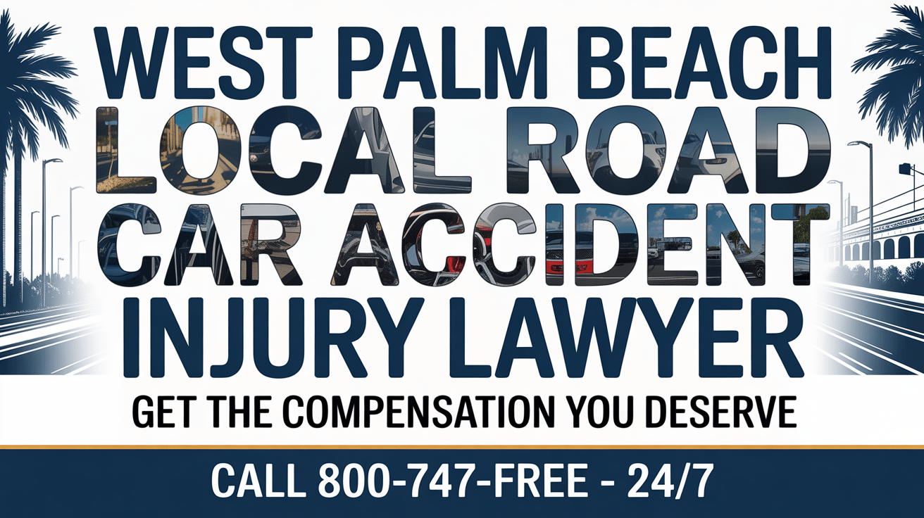 West Palm Beach Local Road Car Accident Injury Lawyer