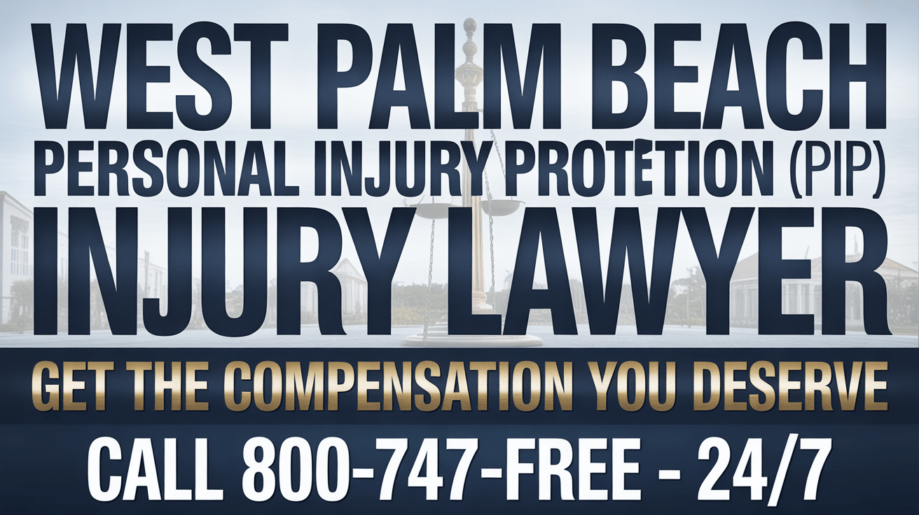 West Palm Beach Personal Injury Protection (PIP) Injury Lawyer