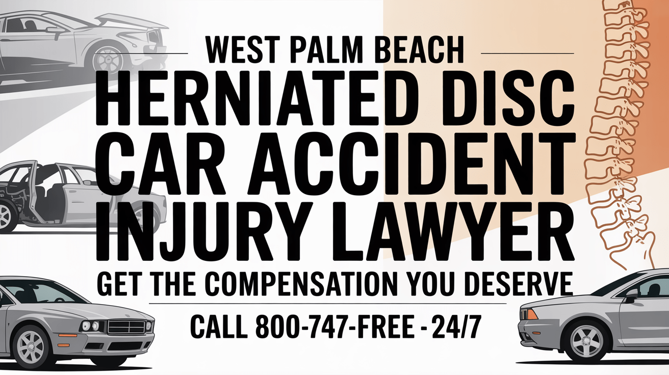 West Palm Beach Herniated Disc Car Accident Injury Lawyer