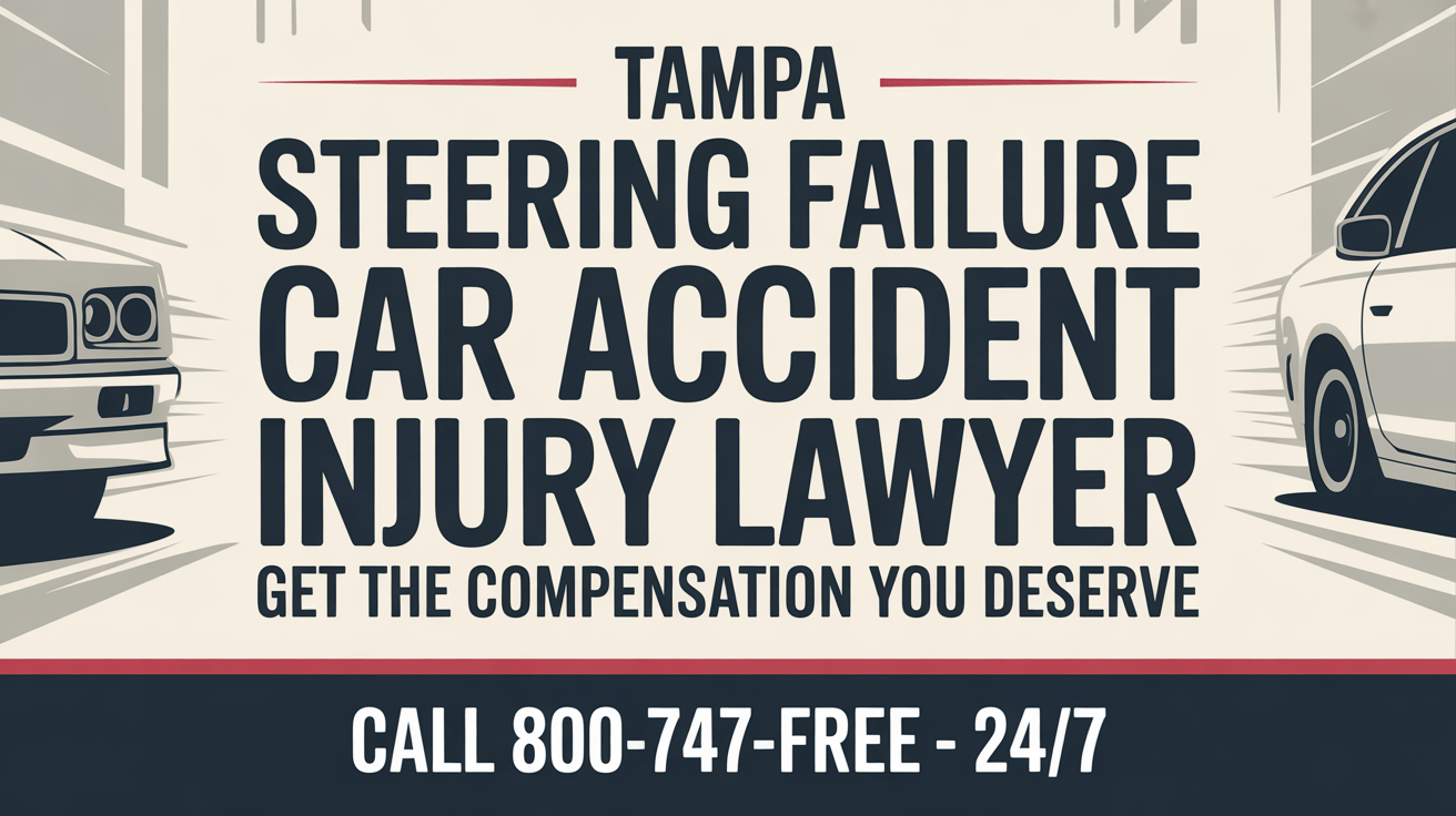 Tampa Steering Failure Car Accident Injury Lawyer