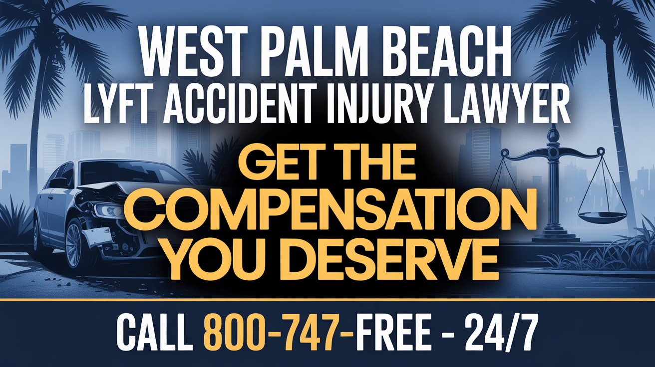 West Palm Beach Lyft Accident Injury Lawyer