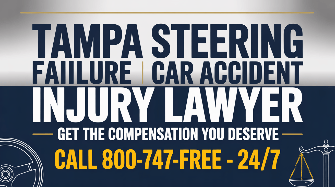 Tampa Steering Failure Car Accident Injury Lawyer