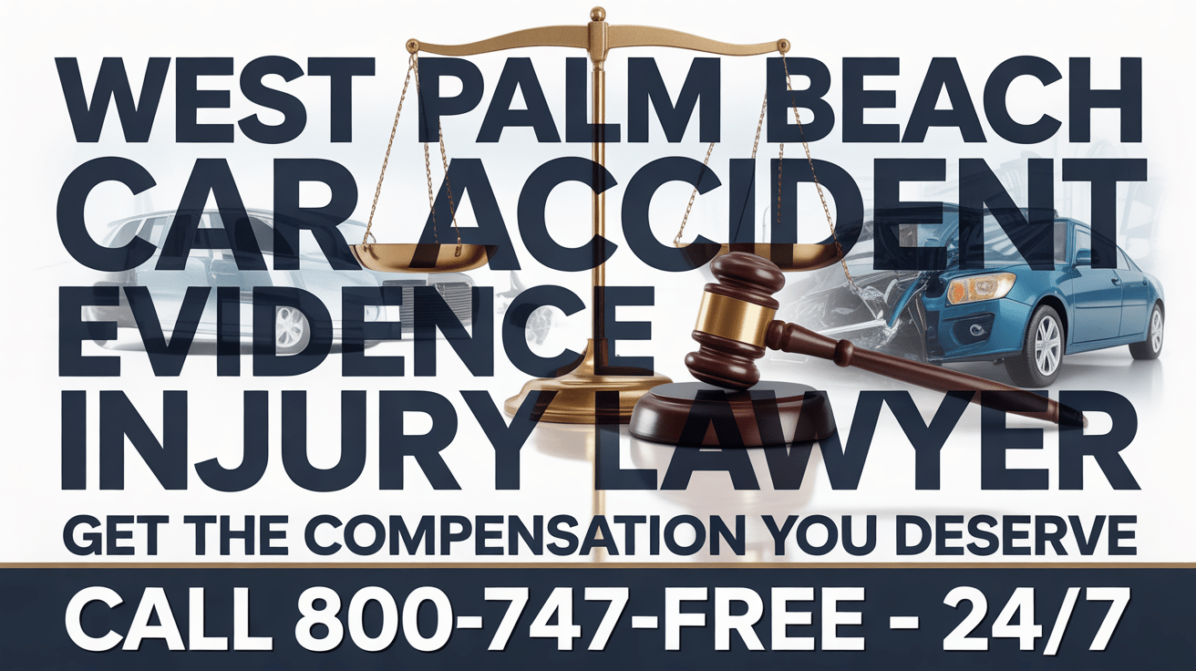 West Palm Beach Car Accident Evidence Injury Lawyer