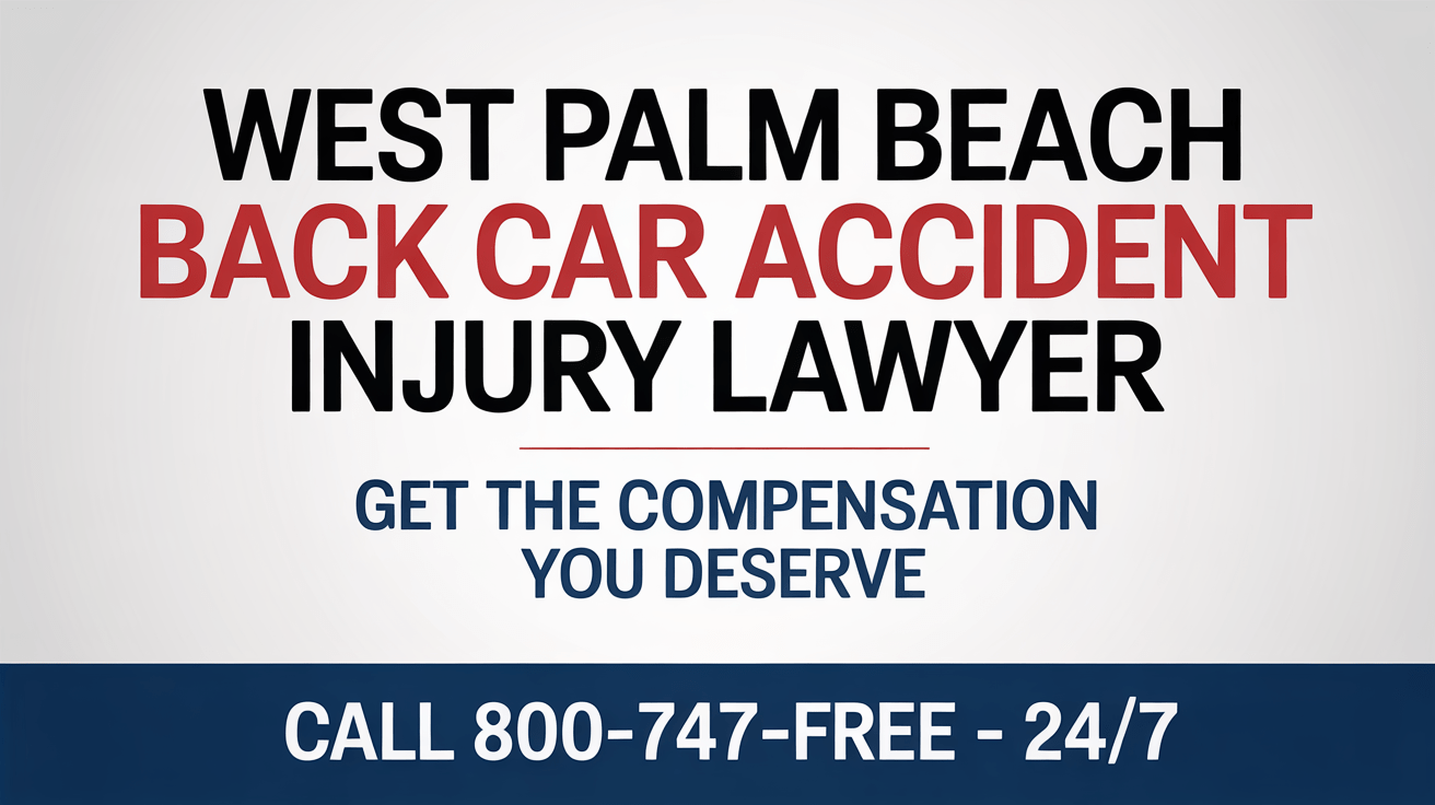 West Palm Beach Back Car Accident Injury Lawy