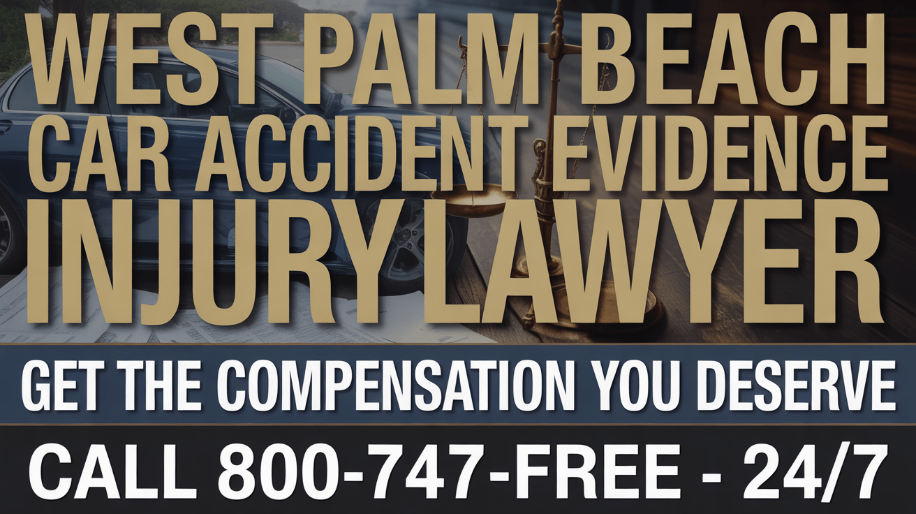 West Palm Beach Car Accident Evidence Injury Lawyer