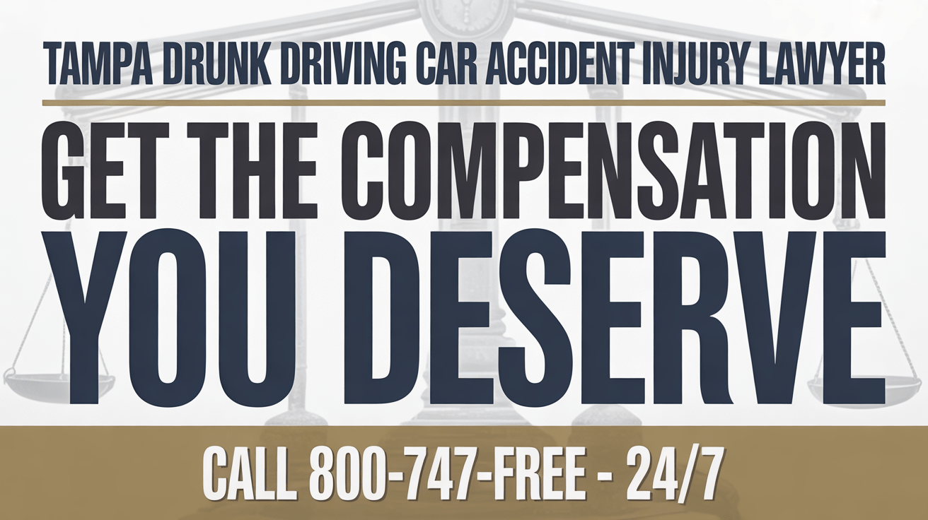 Tampa Drunk Driving Car Accident Injury Lawyer 