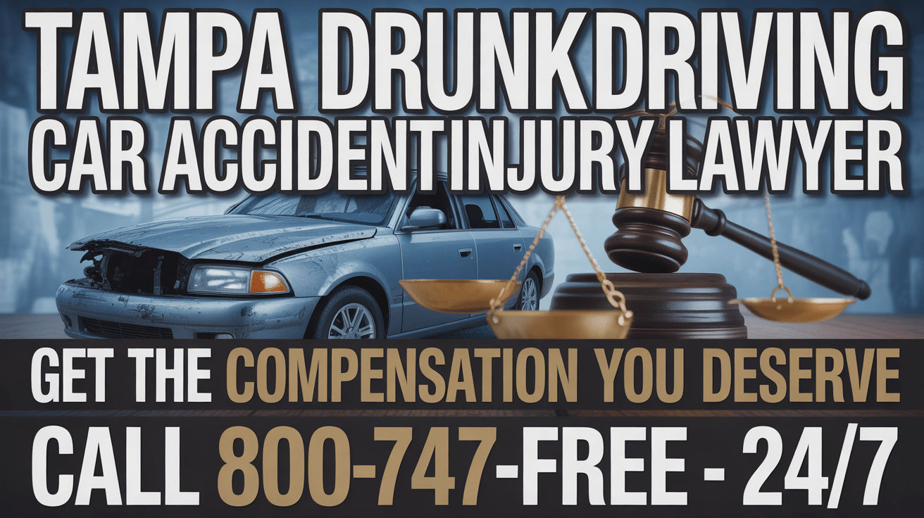 Tampa Drunk Driving Car Accident Injury Lawyer 
